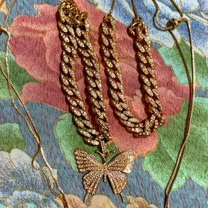 Butterfly Necklace 🦋💎.